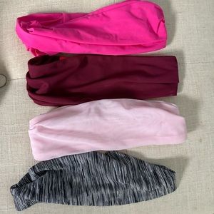 Set of 4 Lululemon headbands